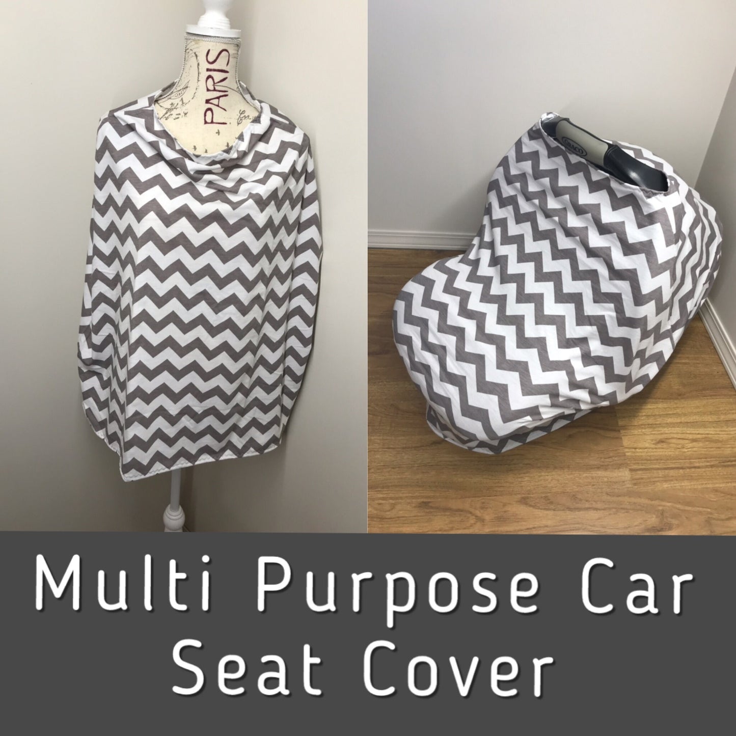 Multi purpose car seat cover