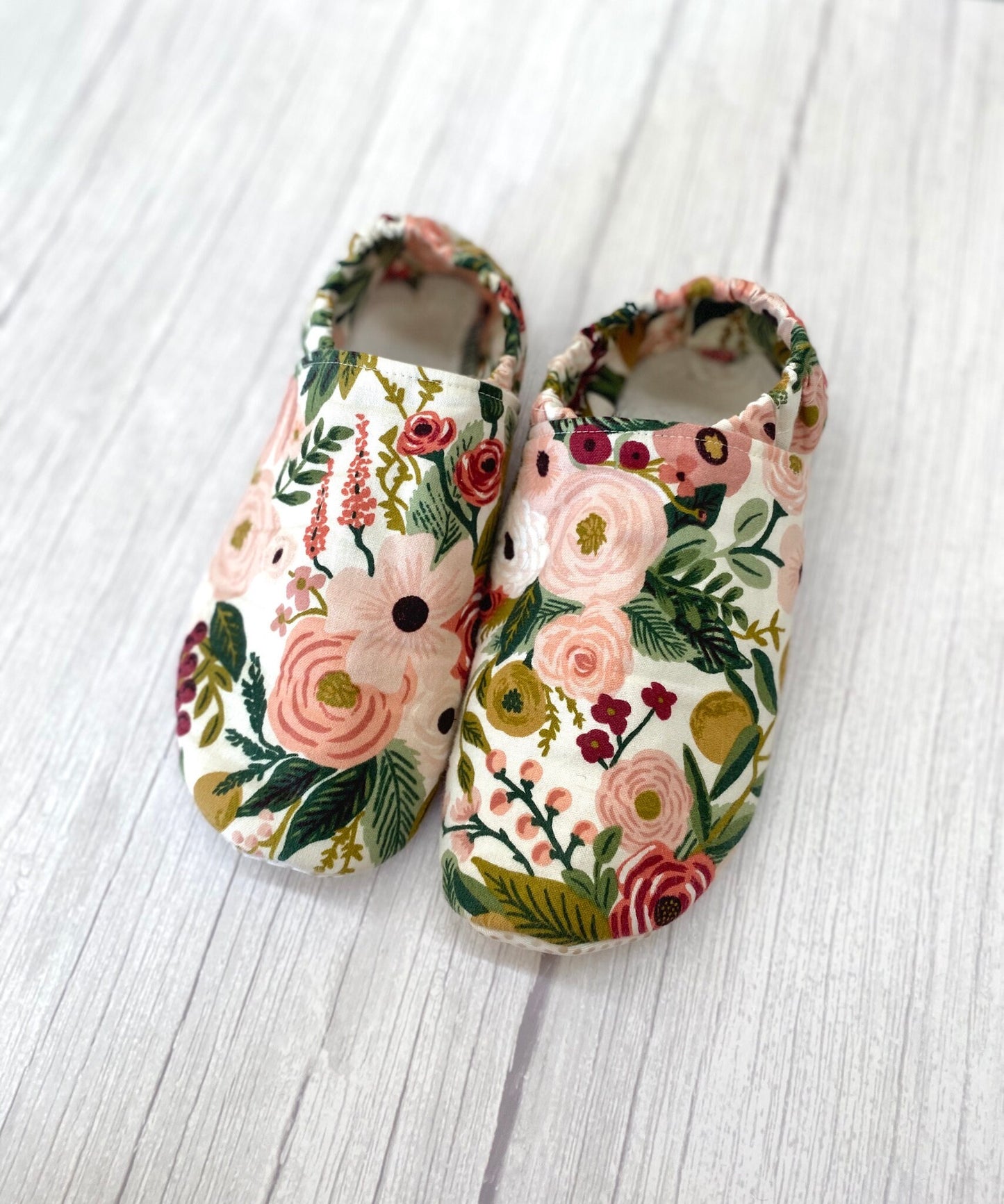 Floral Slippers